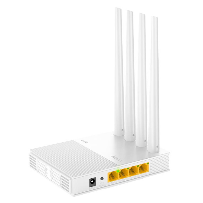 Маршрутизатор інтернет WiFi 5 HOCO HI31 White