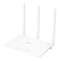 Маршрутизатор інтернет WiFi 4 HOCO HI30 White
