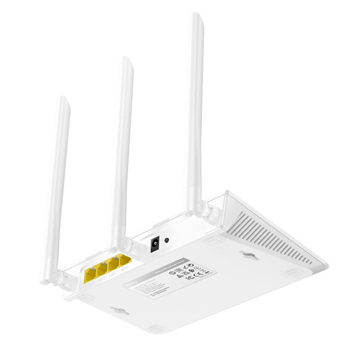 Маршрутизатор интернет WiFi 4 HOCO HI30 White