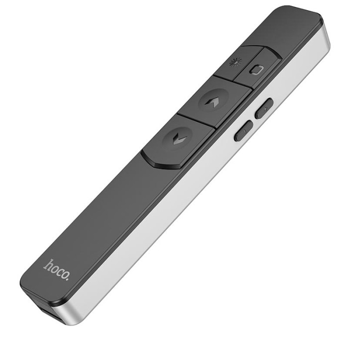 Лазерная указкаHOCO GM202 2.4G, 100м Silver