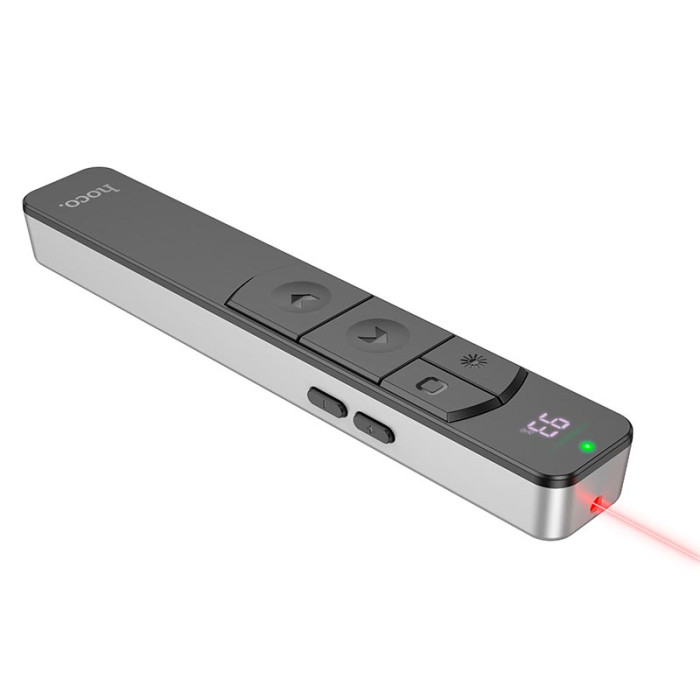 Лазерная указкаHOCO GM202 2.4G, 100м Silver