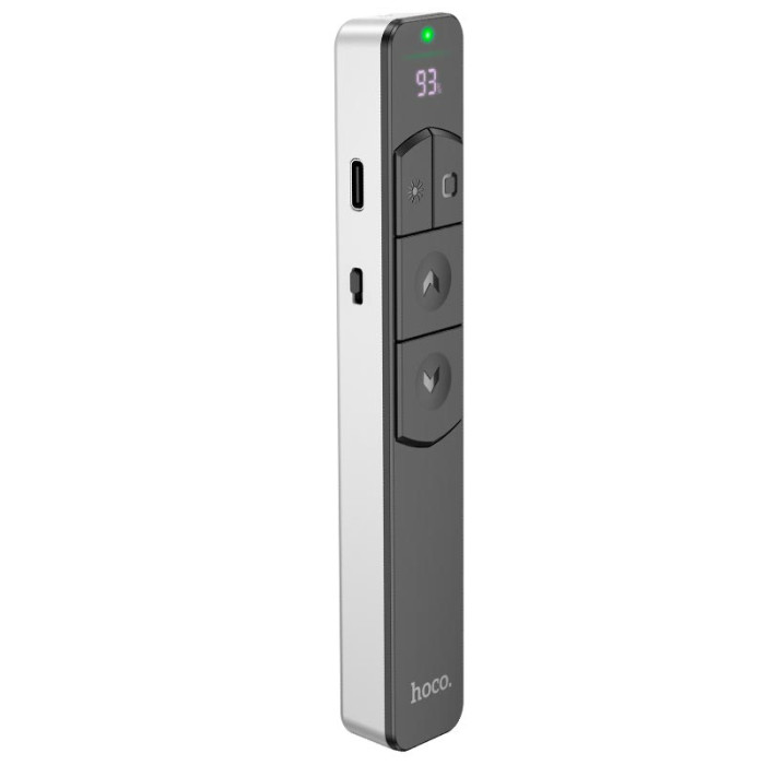 Лазерная указкаHOCO GM202 2.4G, 100м Silver
