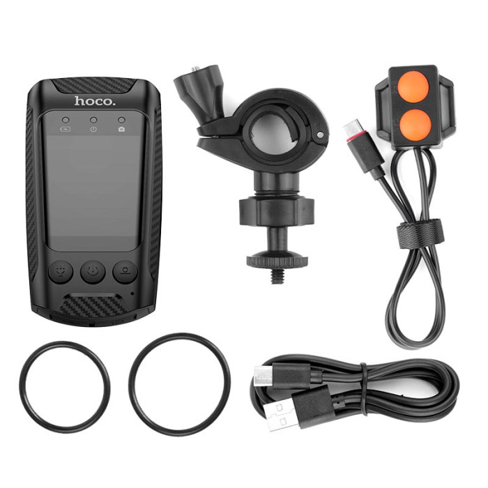 Екшн камера для велосипеда HOCO DV104 Black