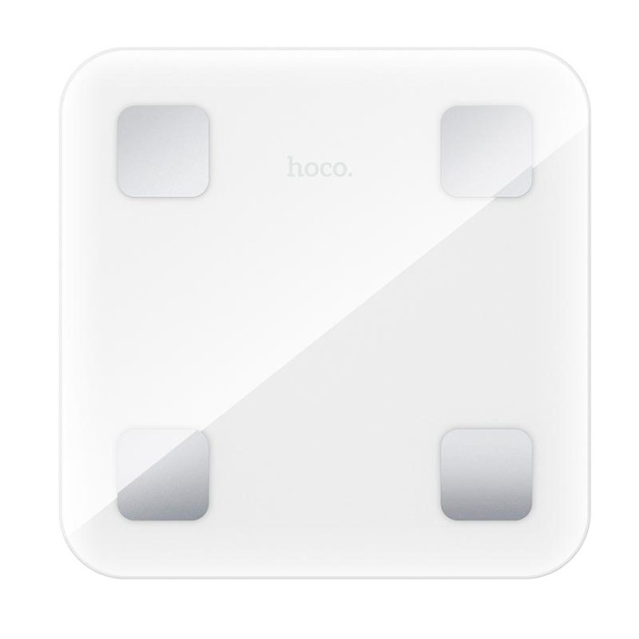 Смарт-весы напольные на 180 кг HOCO HI21 White