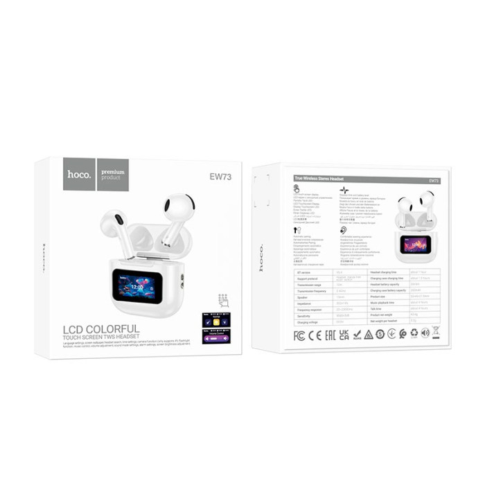 Наушники TWS HOCO EW73 White