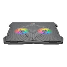 Подставка под ноутбук MeeTion CP2020 14'', RGB, Black