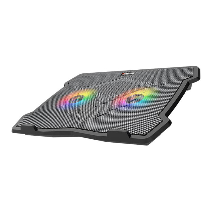 Підставка під ноутбук MeeTion CP2020 14'', RGB, Black