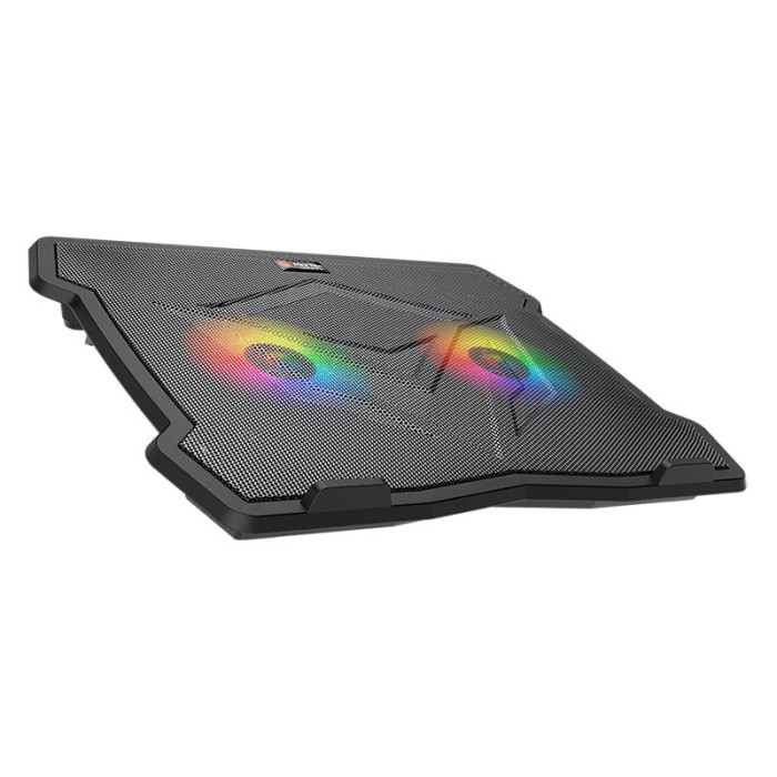 Підставка під ноутбук MeeTion CP2020 14'', RGB, Black