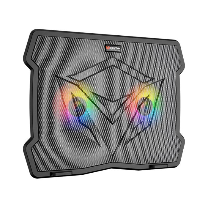 Підставка під ноутбук MeeTion CP2020 14'', RGB, Black