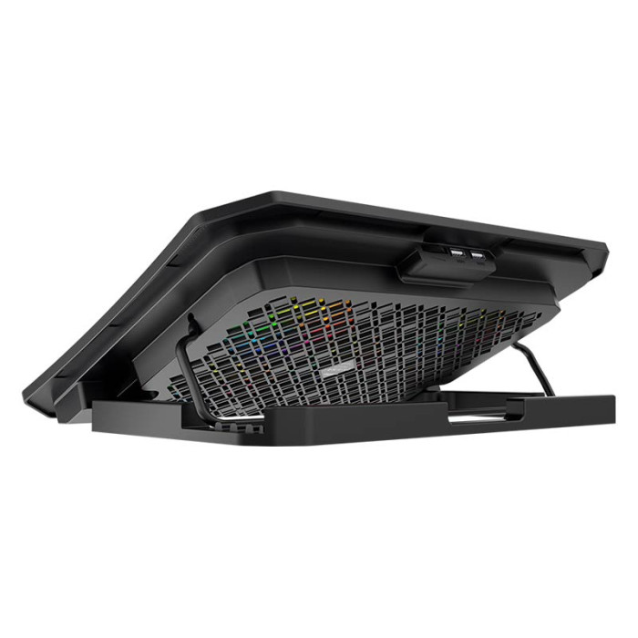 Подставка под ноутбук MeeTion CP3030 15.6'', RGB, Black