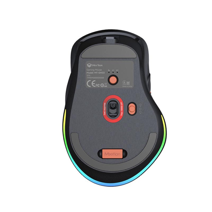Беспроводная мышь игровая MEETION GW32 Black