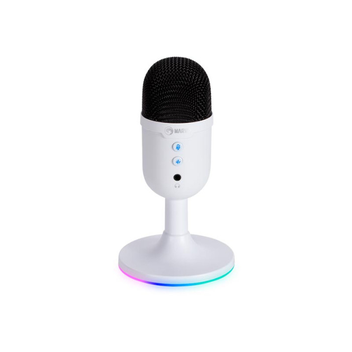 Микрофон для компьютера MARVO MIC-06 White