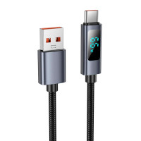 Кабель Hoco X112 USB to Type-C 5A 1m Black