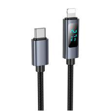 Кабель Hoco X112 Type-C to Lightning 27W 1m Black