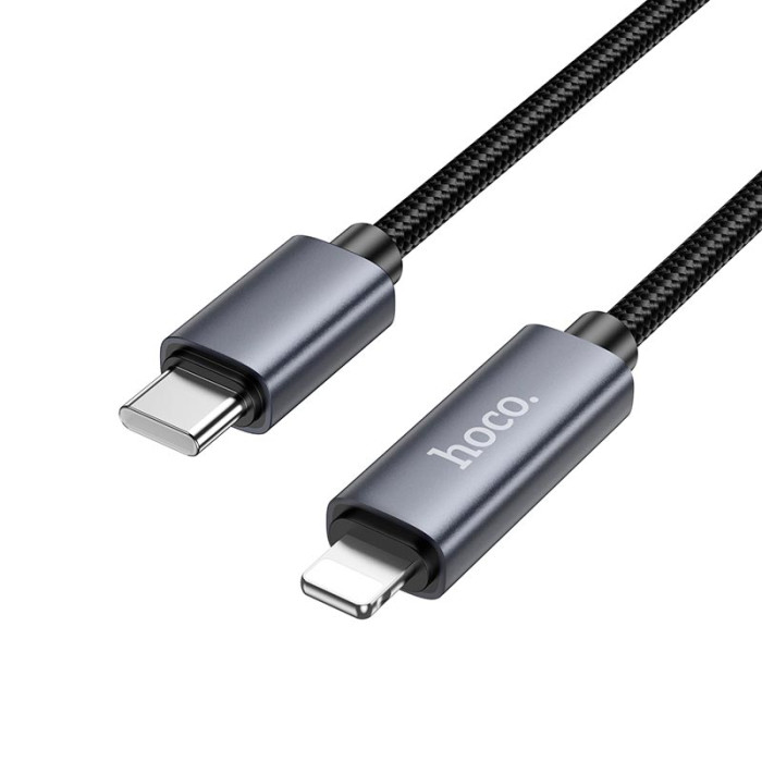 Кабель Hoco X112 Type-C to Lightning 27W 1m Black