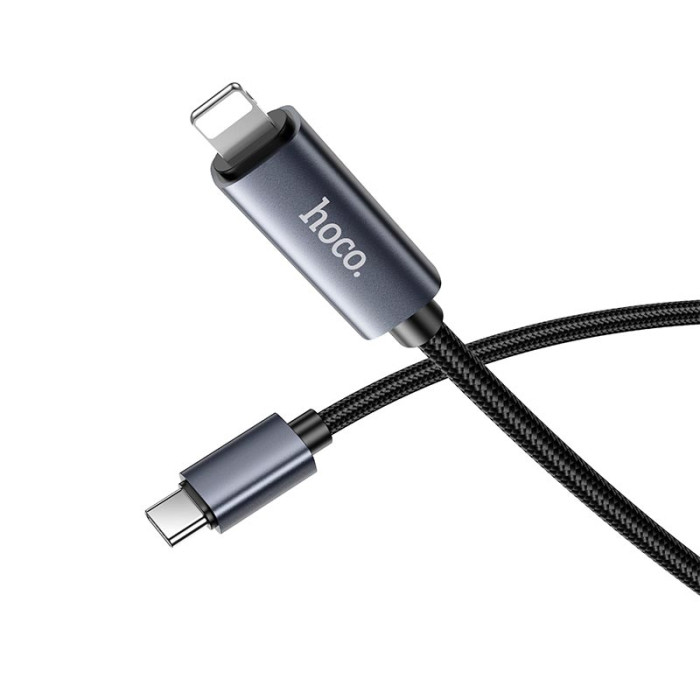 Кабель Hoco X112 Type-C to Lightning 27W 1m Black