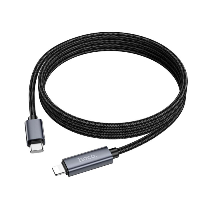 Кабель Hoco X112 Type-C to Lightning 27W 1m Black