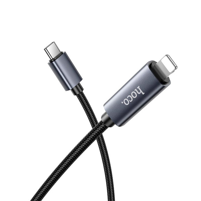 Кабель Hoco X112 Type-C to Lightning 27W 1m Black