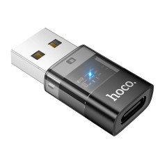 Перехідник HOCO UA36C USB to Type-c Black