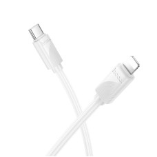Кабель Hoco X114 Type-C to Lightning 27W / 3A 1m White