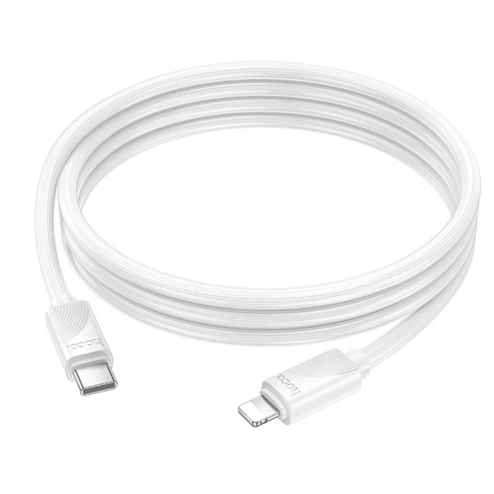 Кабель Hoco X114 Type-C to Lightning 27W / 3A 1m White