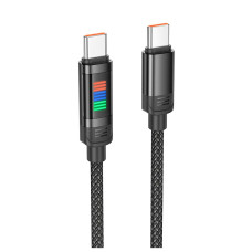 Кабель Hoco U126 Type-C to Type-C 100W 1.2m Black