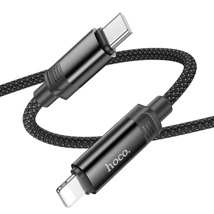 Кабель Hoco U126 Type-C to Lightning 27W 1.2m Black