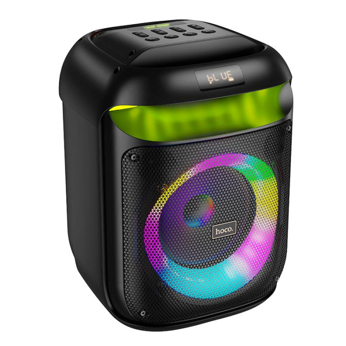 Караоке-колонка HOCO HA13 BT5.4 TF / AUX / USB / FM / BT / TWS, 60W, 6 ч Black