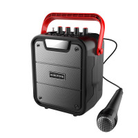 Караоке-колонка BOROFONE BP7 BT5.0 TF / AUX / USB / FM / BT / TWS, 10W, 9 год Black
