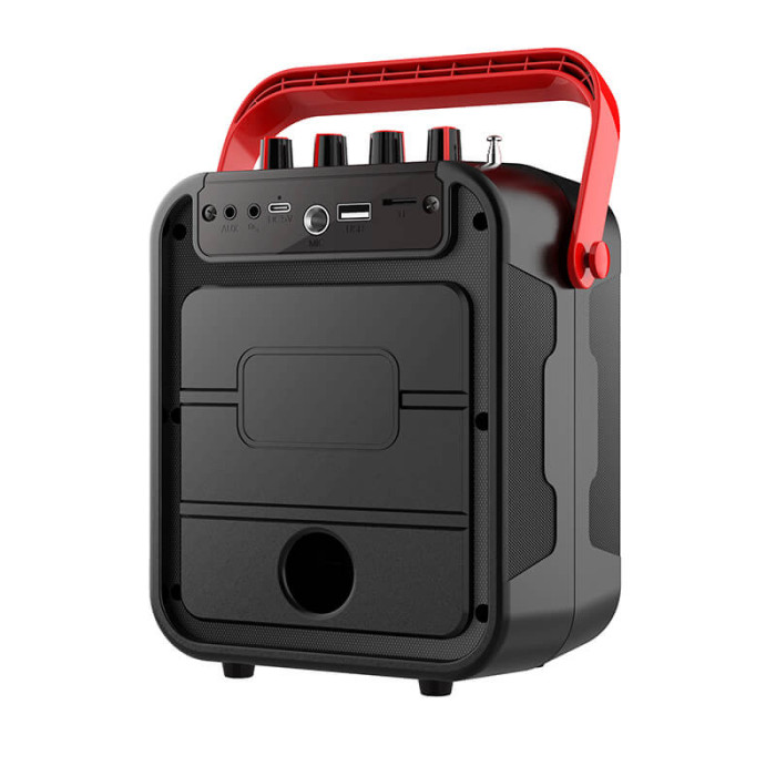 Караоке-колонка BOROFONE BP7 BT5.0 TF / AUX / USB / FM / BT / TWS, 10W, 9 год Black