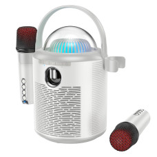 Караоке-колонка HOCO BS59 BT5.1 TF / AUX / USB / FM / BT / TWS, 10W, 5 год Grey