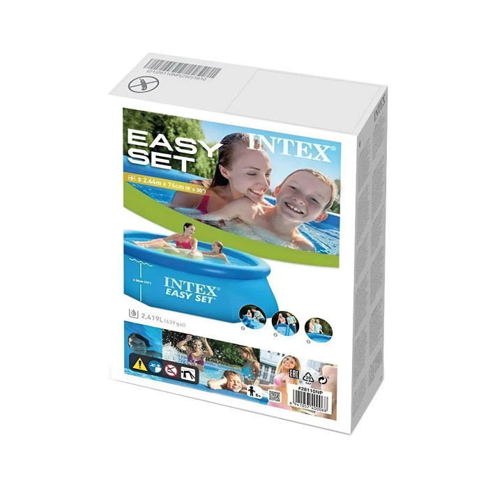 Бассейн наливной Intex (28110) 244х76 см, 2420 л Blue
