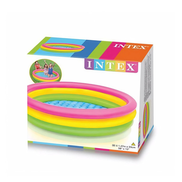 Бассейн наливной Intex (57422) 147х33 см, 355 л Multicolored