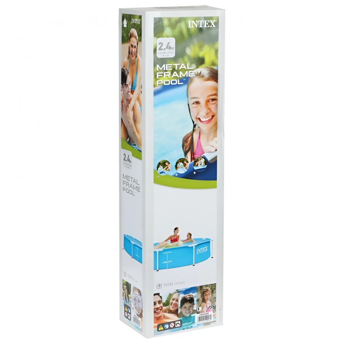 Басейн каркасний Intex (28205) 244х51 см, 1828 л Blue