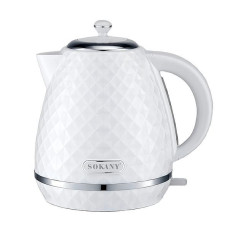 Електрочайник Sokany SK-1032 1.7 л, 2200W White