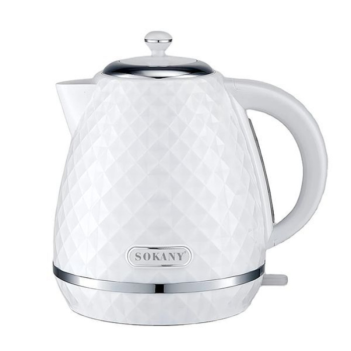 Электрочайник Sokany SK-1032 1.7 л, 2200W White