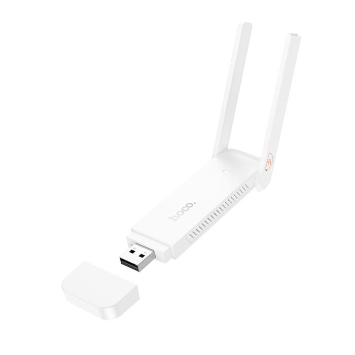 Адаптер WiFi Hoco HI40 / WiFi6 / 2.4G / 150Мбит/с, White
