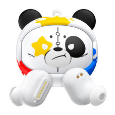 Вакуумні навушники TWS Onikuma T20 White