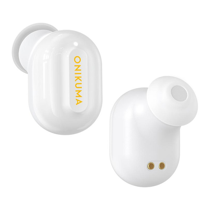 Вакуумные наушники TWS Onikuma T20 White