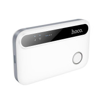 Портативний маршрутизатор інтернет WiFi 6, 4G HOCO HI41 White