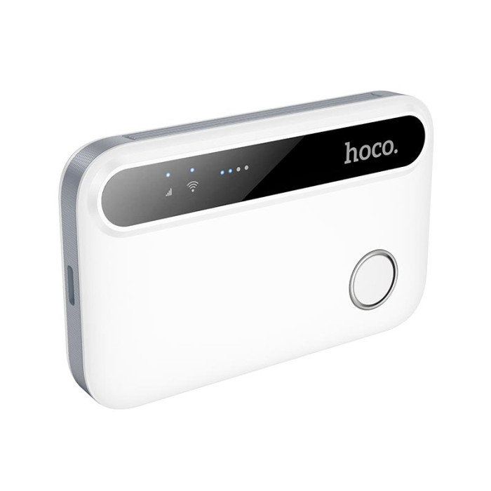 Портативный маршрутизатор интернет WiFi 6, 4G HOCO HI41 White