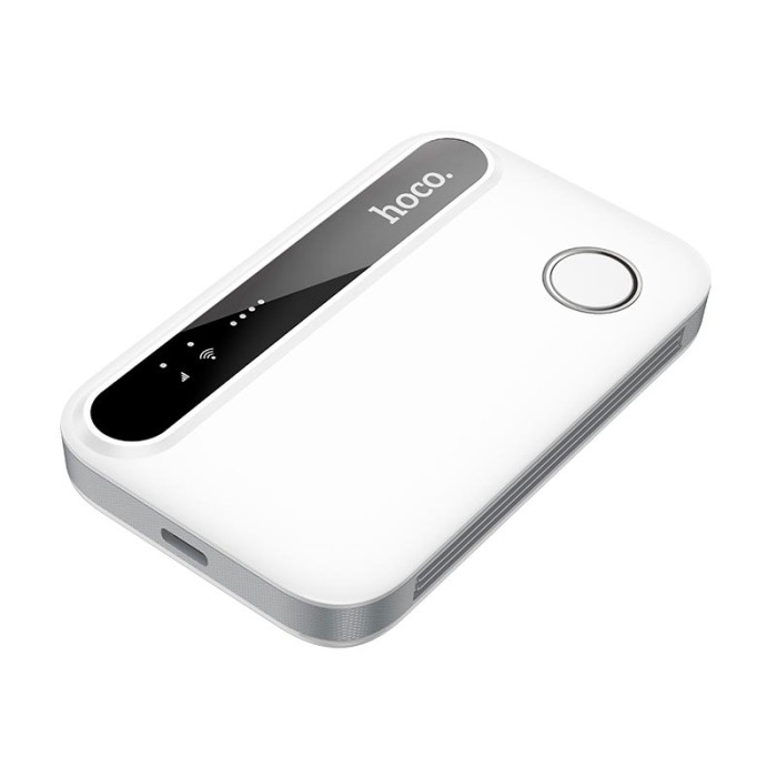 Портативный маршрутизатор интернет WiFi 6, 4G HOCO HI41 White