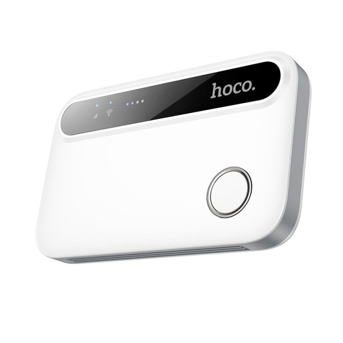 Портативный маршрутизатор интернет WiFi 6, 4G HOCO HI41 White