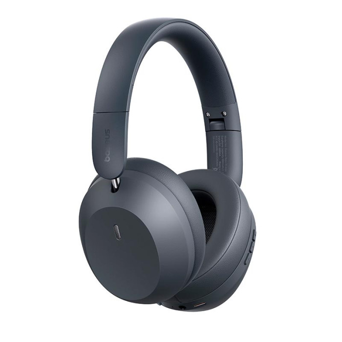 Наушники накладные Baseus Bass 35 Max BT5.3, AUX / BT, 50 ч Grey