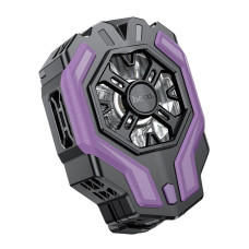 Куллер для телефону HOCO GM26 4.5-7", RGB, Black-Purple
