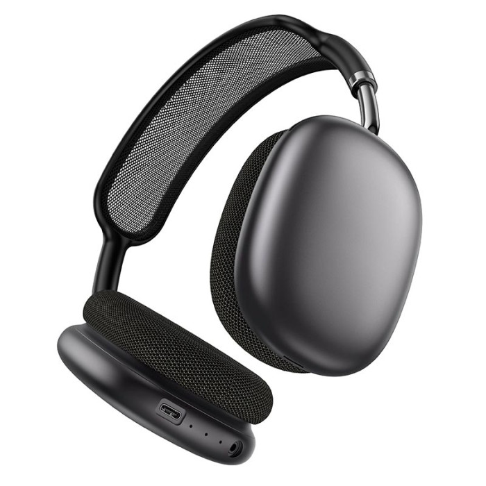 Наушники накладные Borofone BO35 BT5.4, AUX / BT, 45 ч Grey