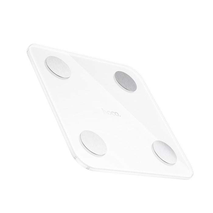 Смарт-весы напольные на 180 кг HOCO DI65 White