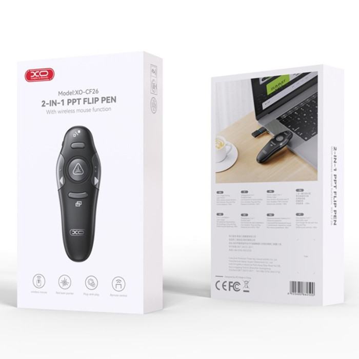 Лазерная указка XO CF26 2.4G, 200м Black