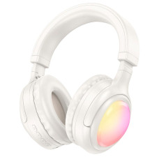 Навушники накладні Hoco W48 BT5.3, AUX / BT / TF, 46 год White