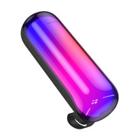 Портативна колонка BOROFONE BR44 BT5.4 TF / USB / AUX / FM / TWS / LED, 10W 2 год Black